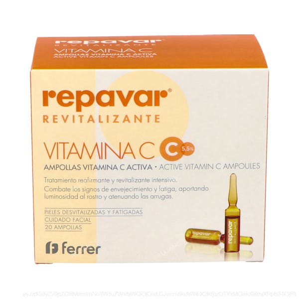 Repavar Ampollas Vitamina C