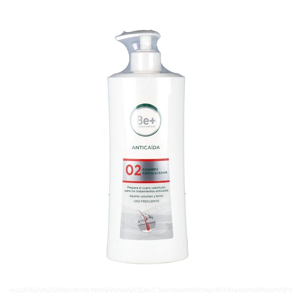 BE+ ANTICAIDA CHAMPU FORTALECEDOR 500 ML - Doble Formato