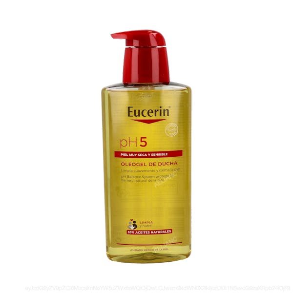 Eucerin PH5 Oleogel de Ducha 400 ML, nutrición para pieles secas