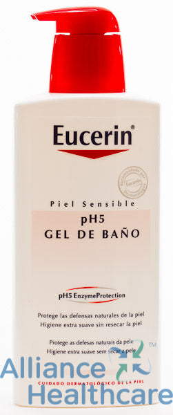 Eucerin PH5 Gel 400 ML, para piel sensible