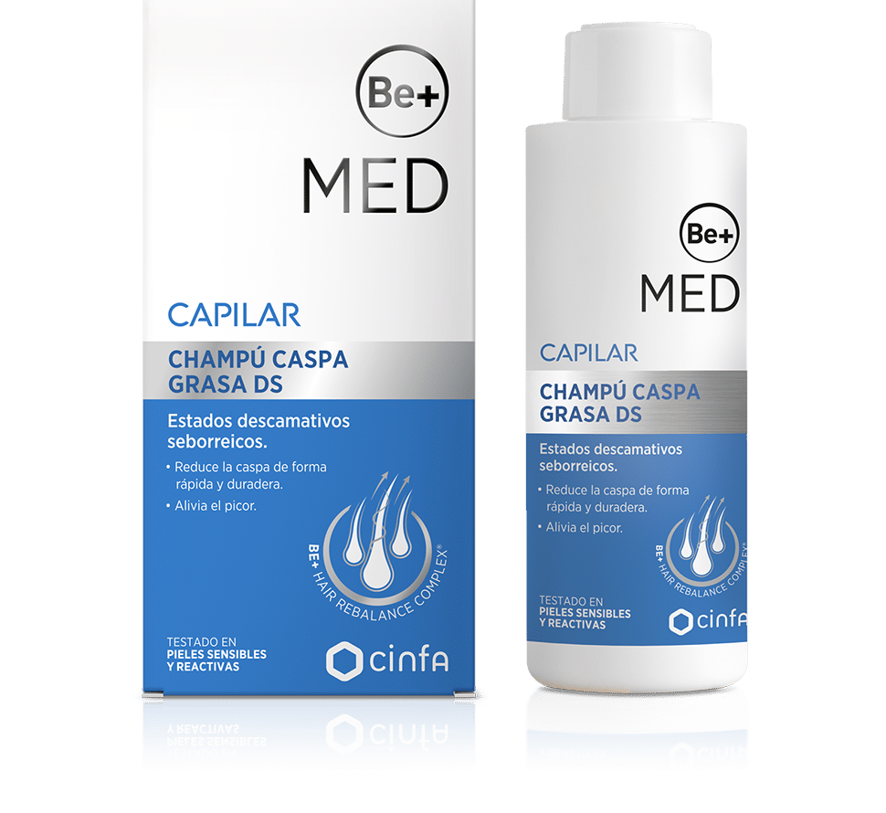 Shampoing Be+ MED pour pellicules grasses DS