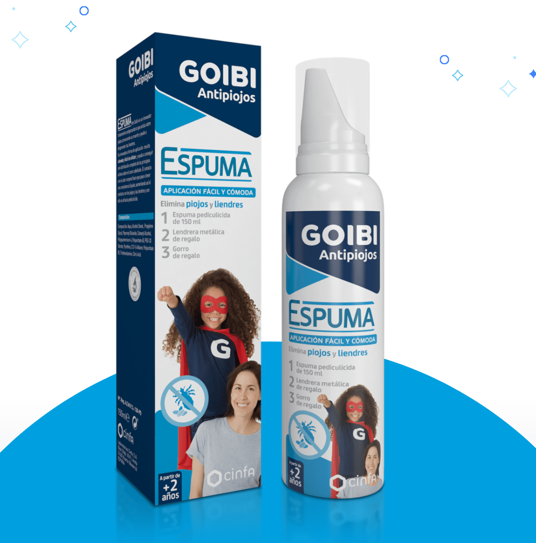Mousse anti-poux Goibi 150 ml