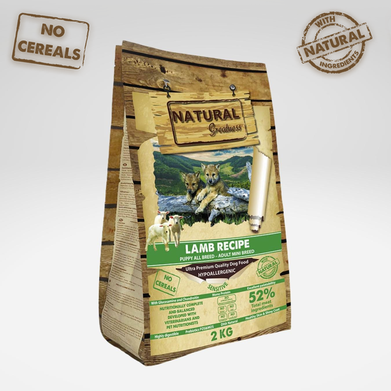 Recette d'agneau NG pour chiot et mini chien