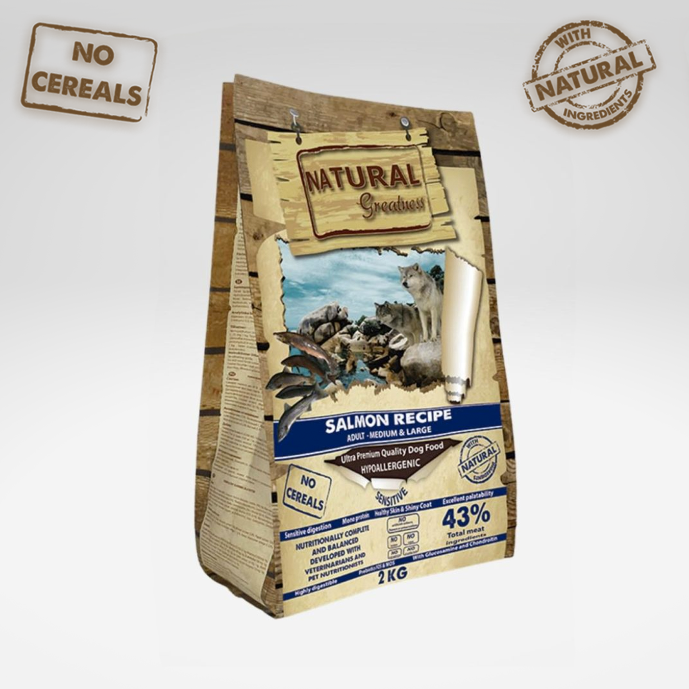 Recette de saumon NG pour chien adulte