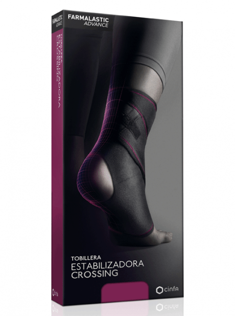 Attelle de cheville stabilisatrice croisée FARMALASTIC