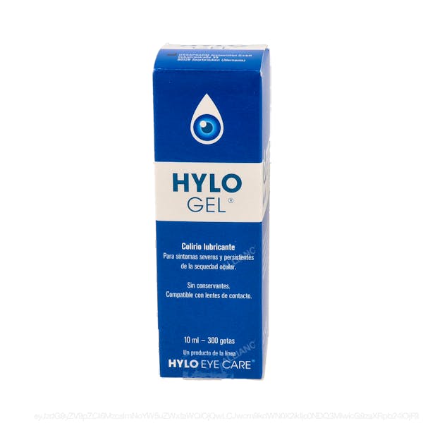 HYLO-GEL 10 ML Sequedad Ocular Crónica