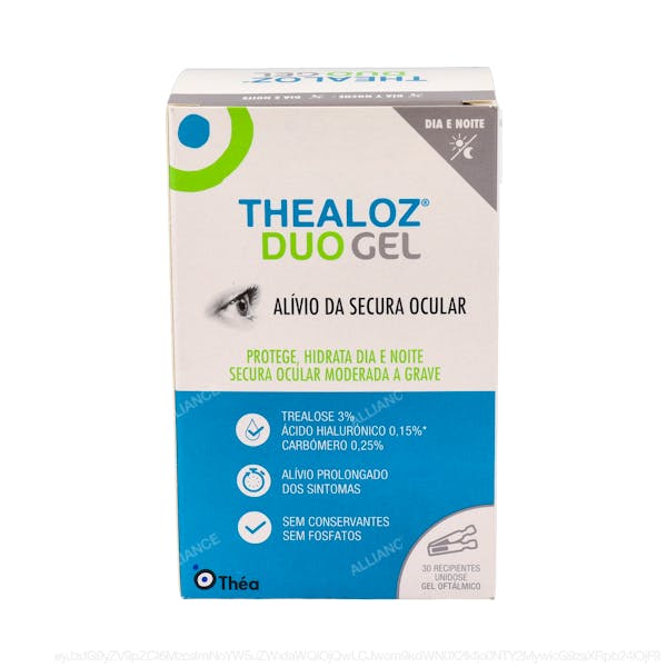 THEALOZ DUO GEL 30 UNIDOSIS