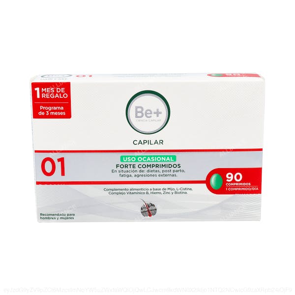BE+ CAPILAR ANTICAIDA OCASIONAL FORTE 90 COMPRIMIDOS