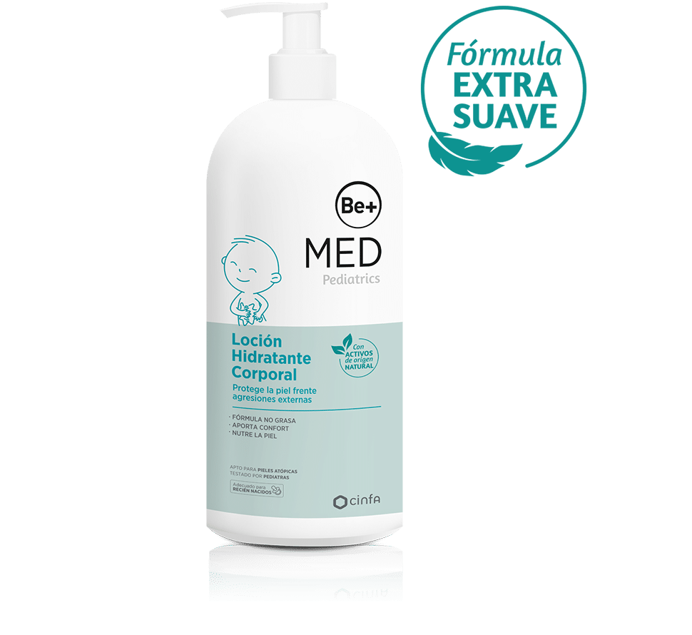 Lait corporel hydratant Be+ MED 500 ml