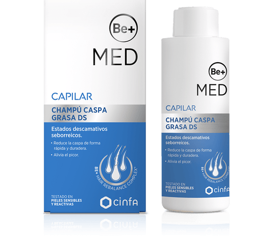 Shampoing Be+ MED pour pellicules grasses DS