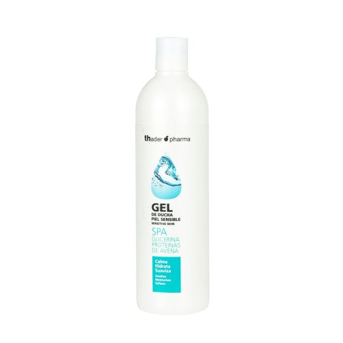 Gel de bain spa à la glycérine et aux protéines d'avoine