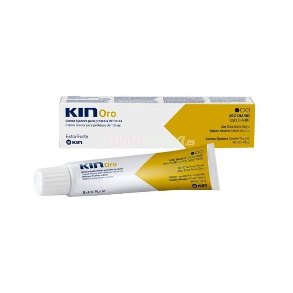 Crème adhésive pour prothèses dentaires Kin Oro 40 g