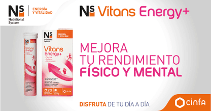 NS Vitans Energy + 20 comprimés effervescents