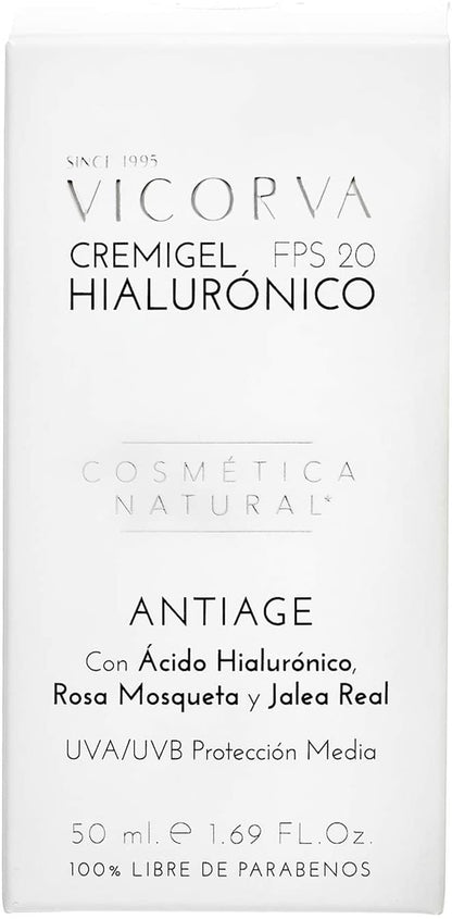 Vicorva Cremigel Hyaluronique Antiage Fps v20 50ML 
