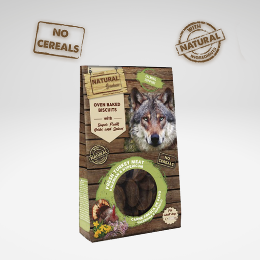 Biscuits pour chiens cuits au four – Apaisants (100 g)