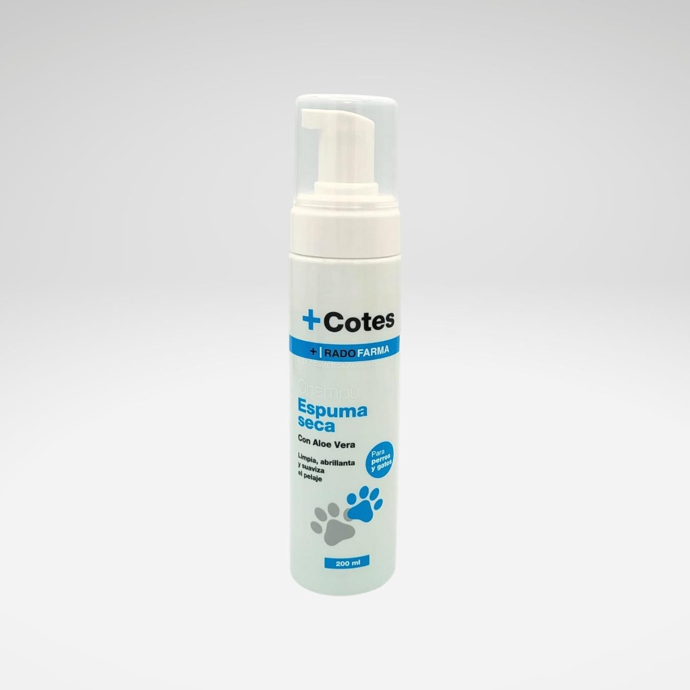 Shampoing mousse sèche +COTES 200 ml