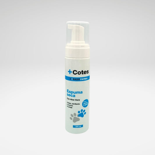 Shampoing mousse sèche +COTES 200 ml