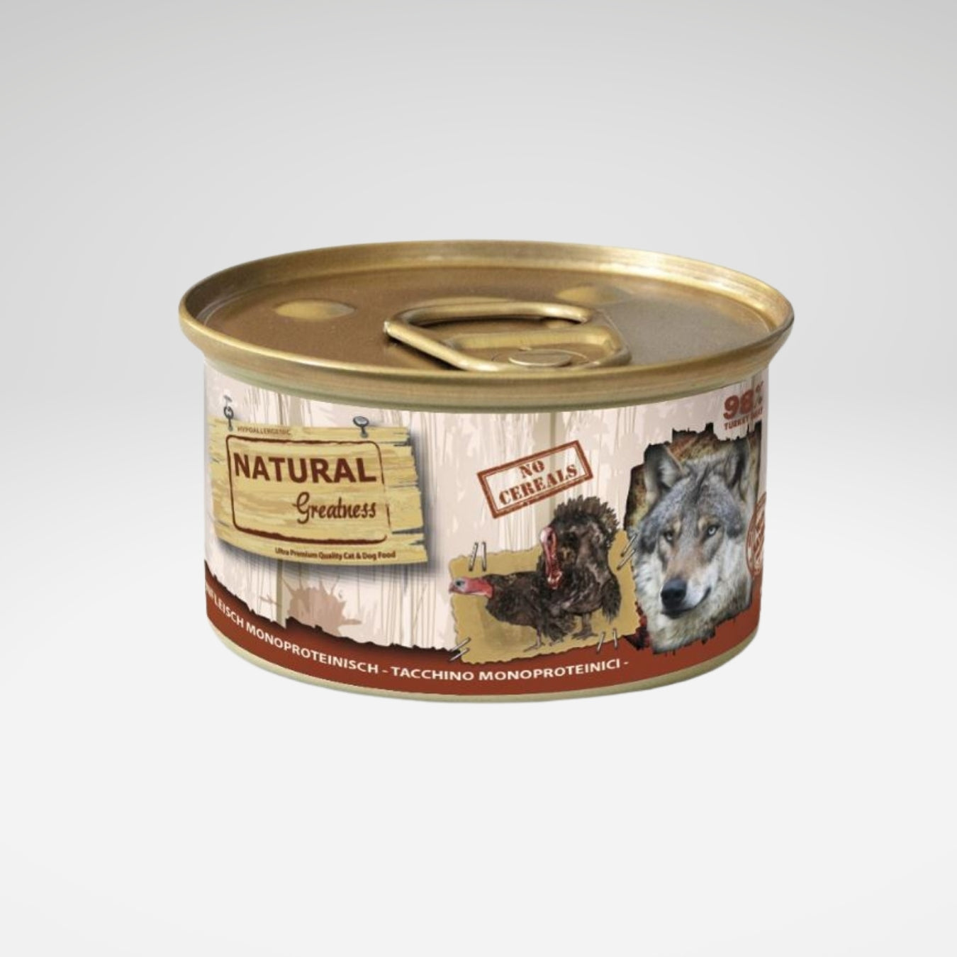 Aliment monoprotéiné pour chien adulte NG à la dinde, boîte de 170 g
