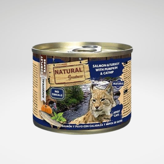 Chat Adulte NG Can Can Saumon et Dinde 200g