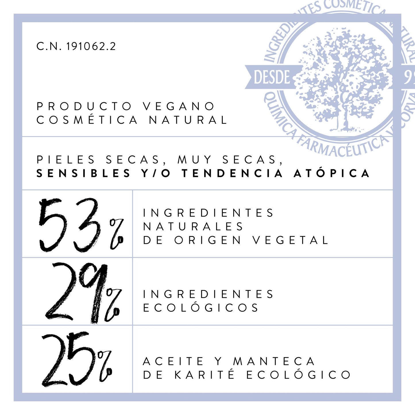 Beurre corporel Vicorva Laboratories 250 ml