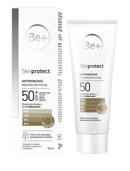 Be+ Crème solaire anti-taches FPS 50 50 ml