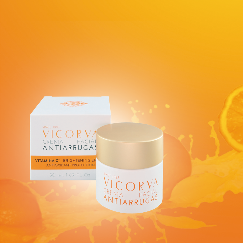 Crème visage anti-rides Vicorva à la vitamine C 50 ml